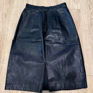 Wilsons Genuine Leather Pencil Skirt